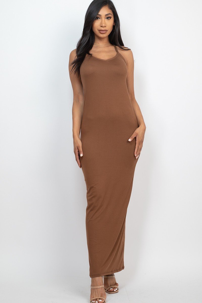 THE REALIST Racer Back Maxi Dress